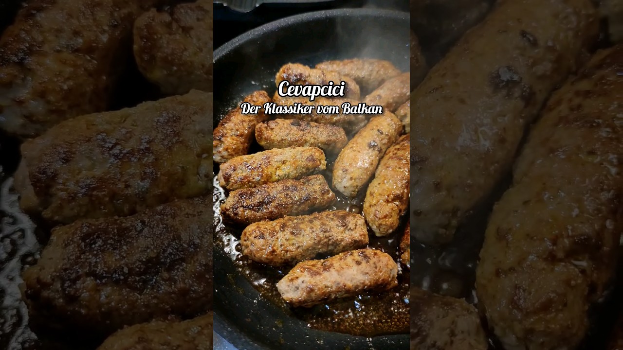Ćevapi - der Klassiker vom Balkan #cevapi #cevapcici #rezept #balkan #hackfleisch #noafd
