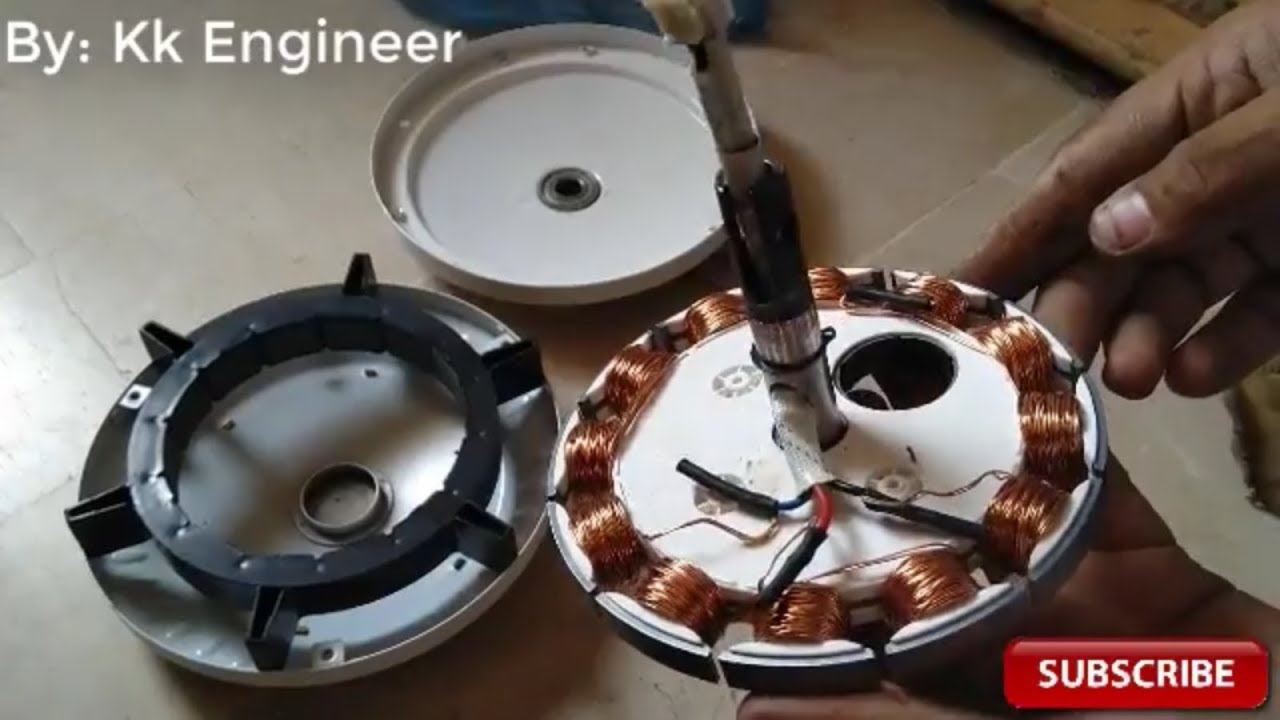 12V Ceilling Fan Motor Winding Repairing