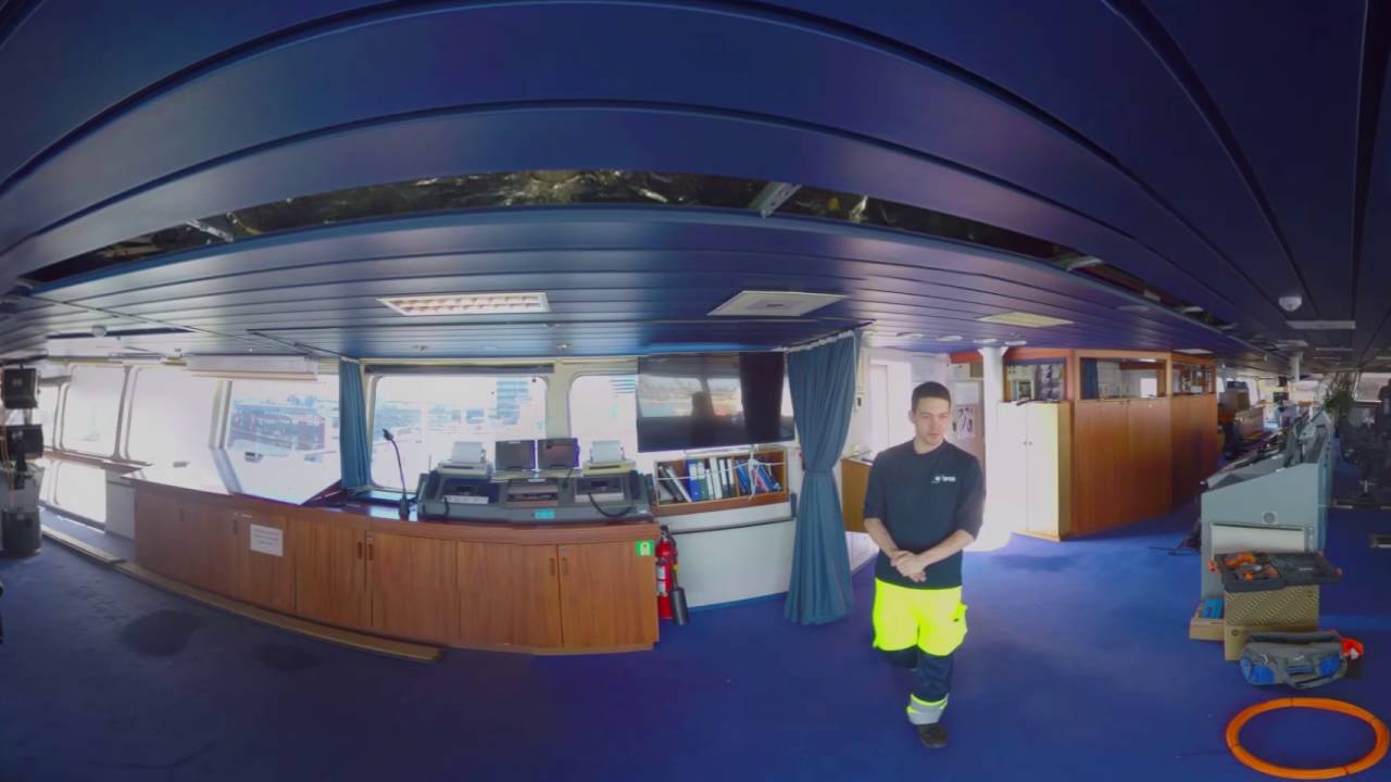 Virtual Reality, Skibsassistent - Det Blå Danmark