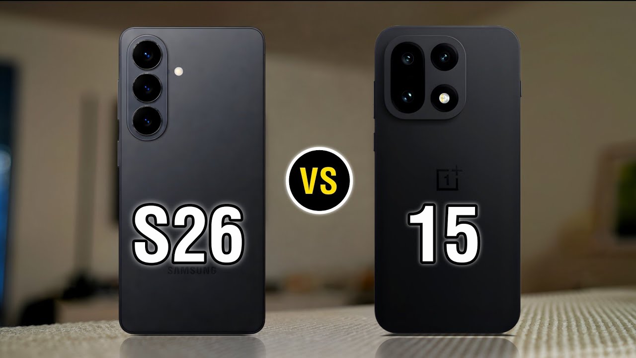 Samsung Galaxy S26 Vs OnePlus 15– Full Comparison!