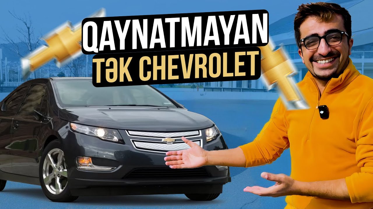 Priusu əvəz edən maşın | Chevrolet Volt - texnobro
