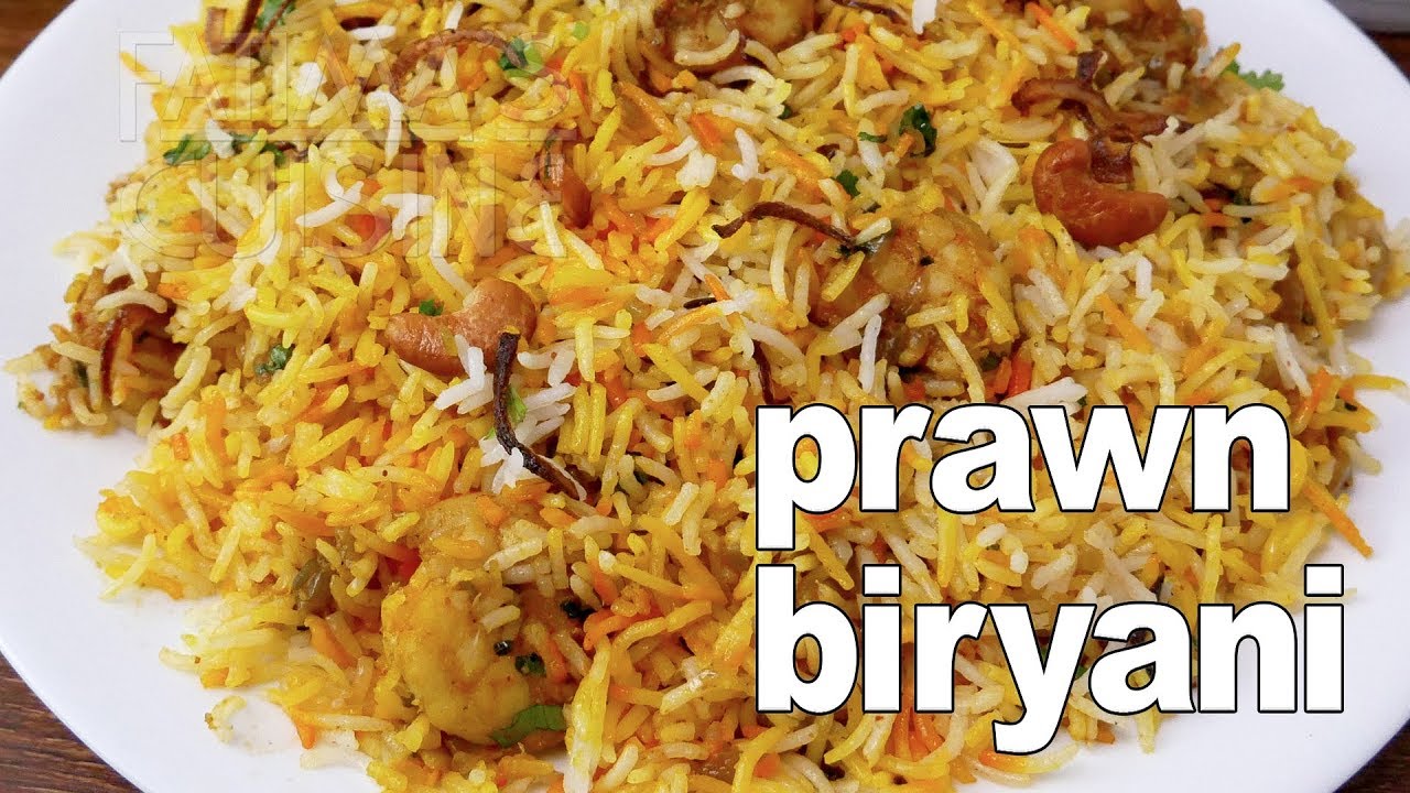Delicious Prawn Biryani Recipe | Shrimp Biryani Recipe | Prawn Recipes Easy