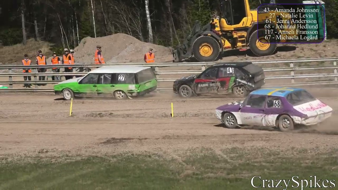 Folkrace Ulricehamn Skaraborgscupen deltävling 1. Finaler 2023