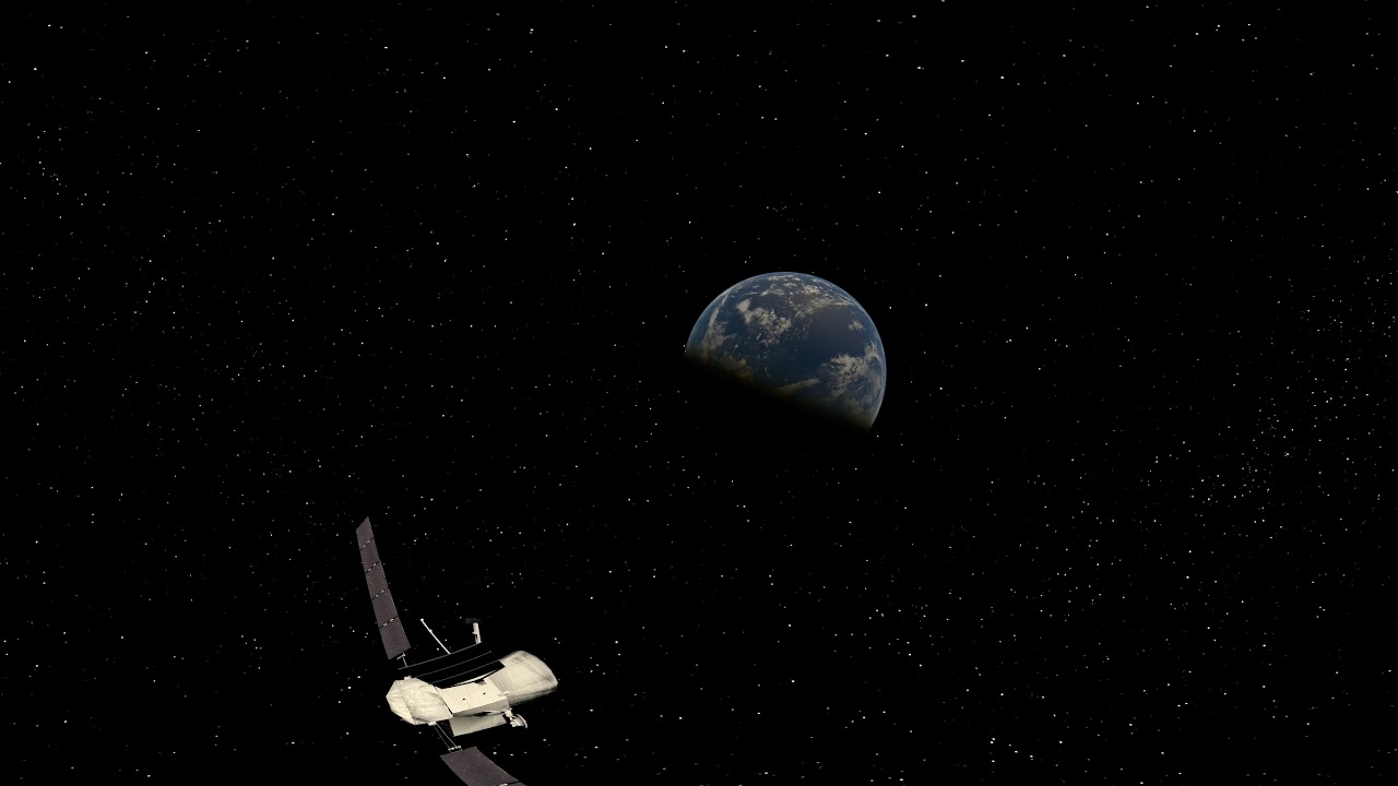 BepiColombo Fly-by [360 video 8K]