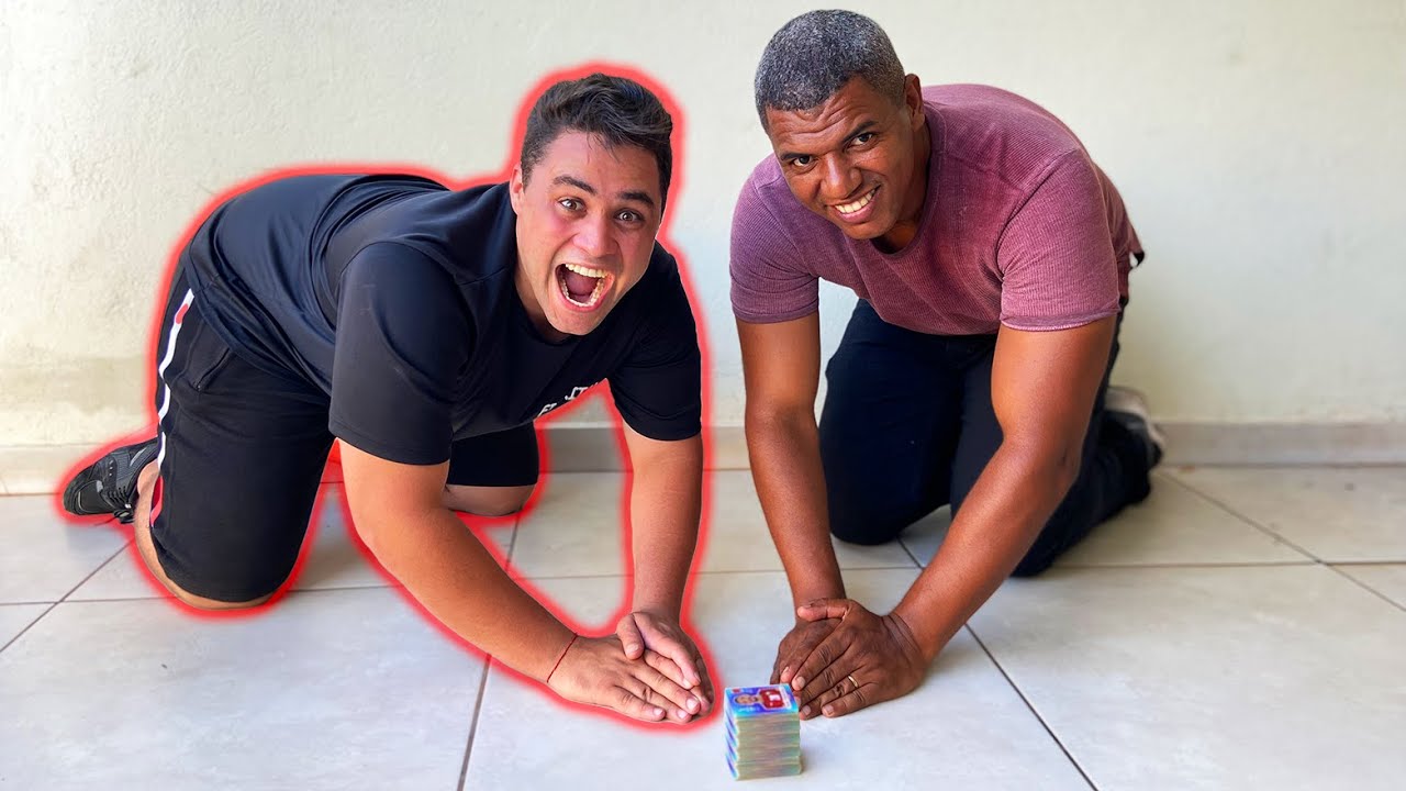 MEU PAI ENFRENTOU FIGURITALO NO BAFÃO * teve aposta *