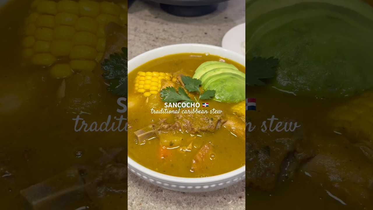 Sancocho 🇩🇴 #sancocho #dominicanfood #comida #carribeanfood #sopa #stew  #recetas #badbunny