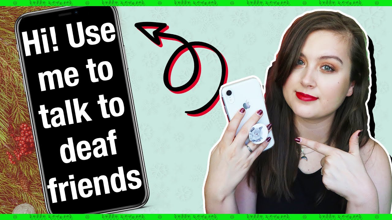 Phone Apps You Need To Talk To Deaf People! | Rikki Poynter