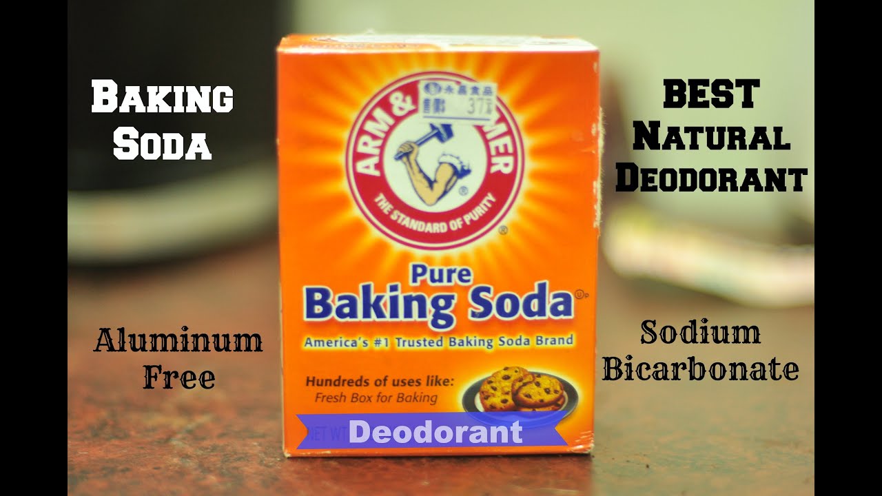 BAKING SODA- BEST NATURAL DEODORANT