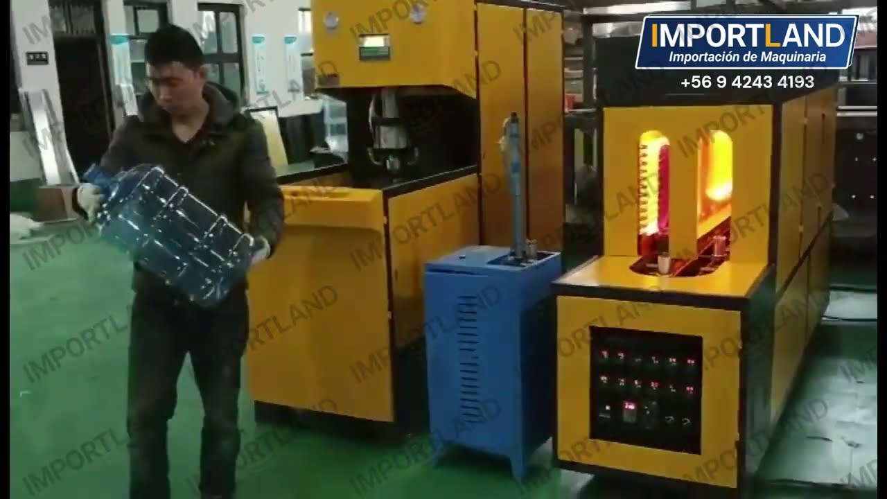 Maquina Semi Autom&aacute;tica Sopladora de Botellas 20 Litros PET