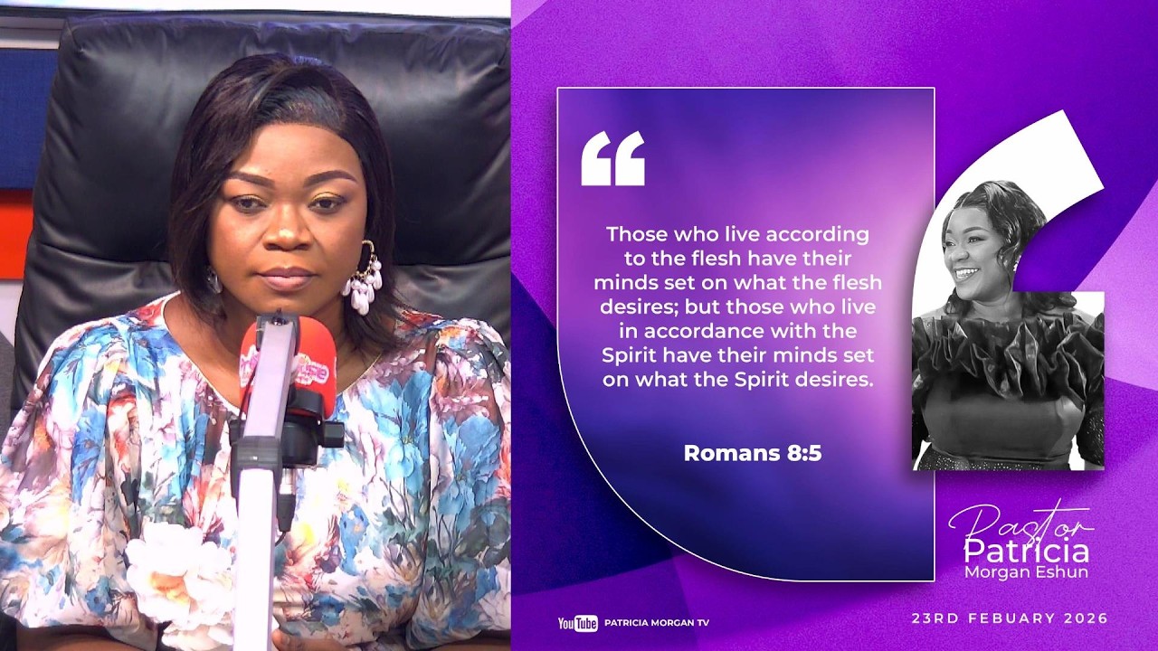Morning Quote for today from Pastor Patricia Morgan Eshun | 23 Feb.26