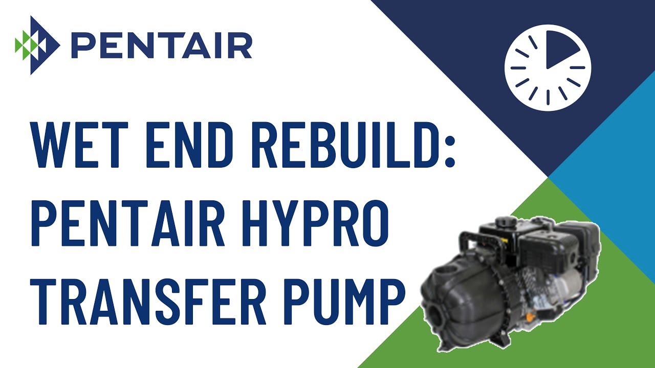 Wet End Rebuild: Pentair Hypro 1542P Transfer Pump Rebuild