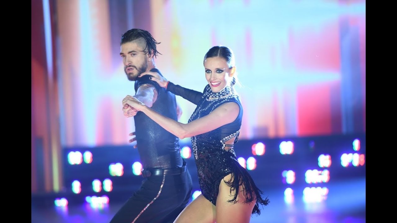 Con un nuevo bailarín, Melina Lezcano la rompió en el chachachá