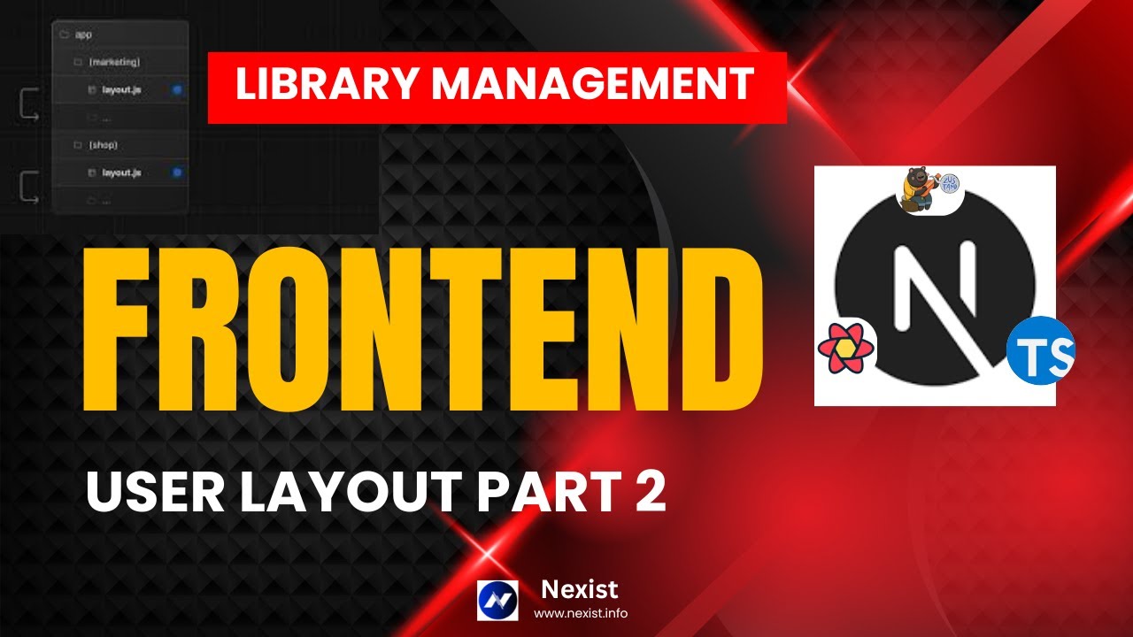 User Layout Part 2 | Next.Js Frontend | PERN Full stack tutorial in bangla 2026