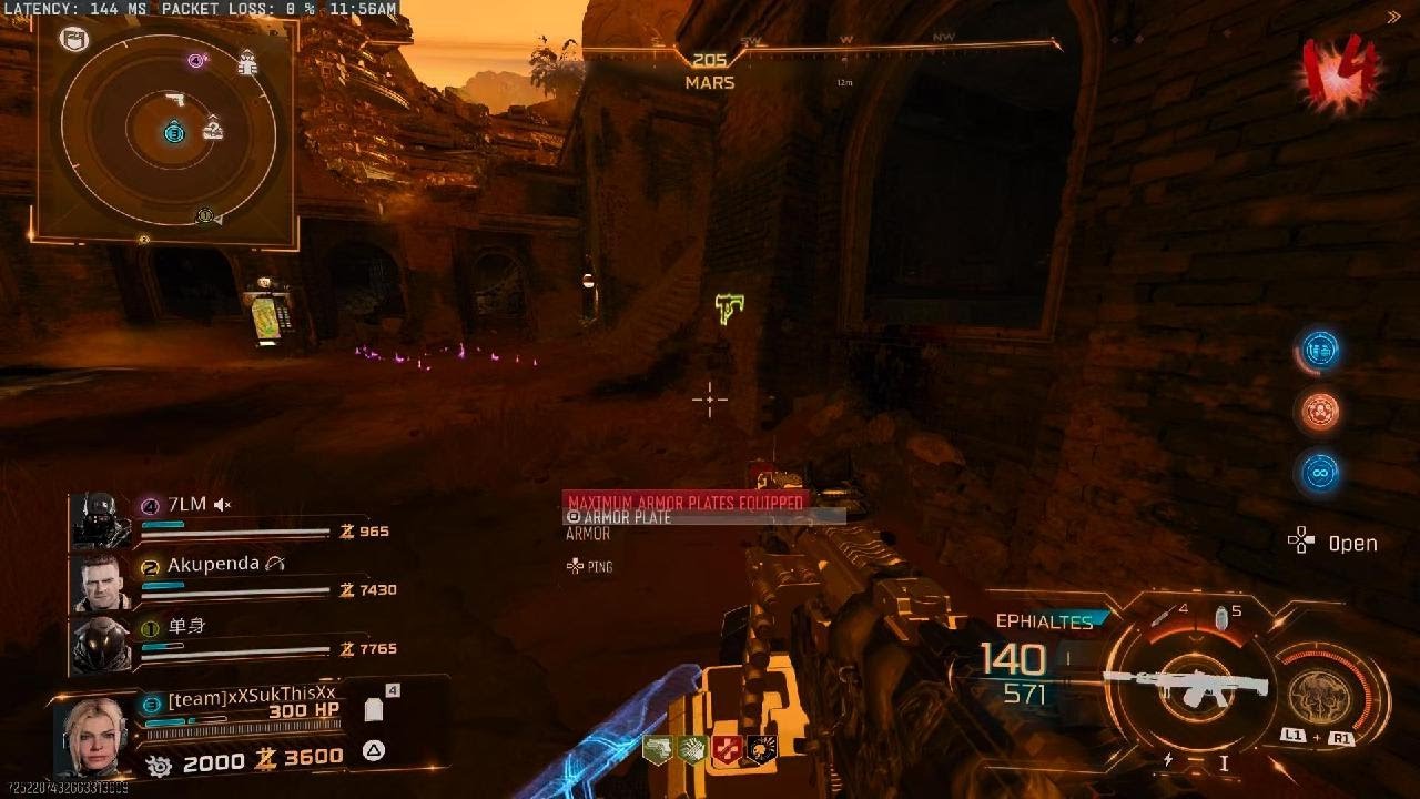 B07 Survival Mars R36 Rampage Mode Exfil GG