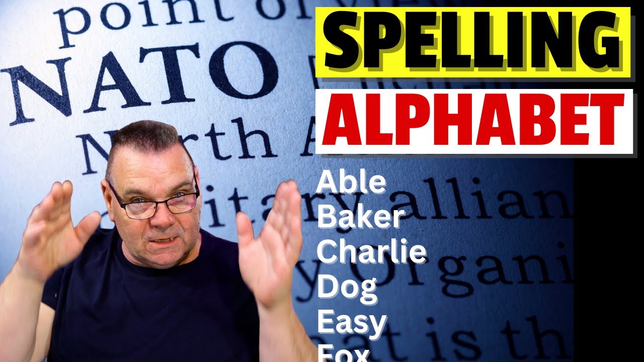 When you DON'T use the Standard Phonetic Spelling Alphabet