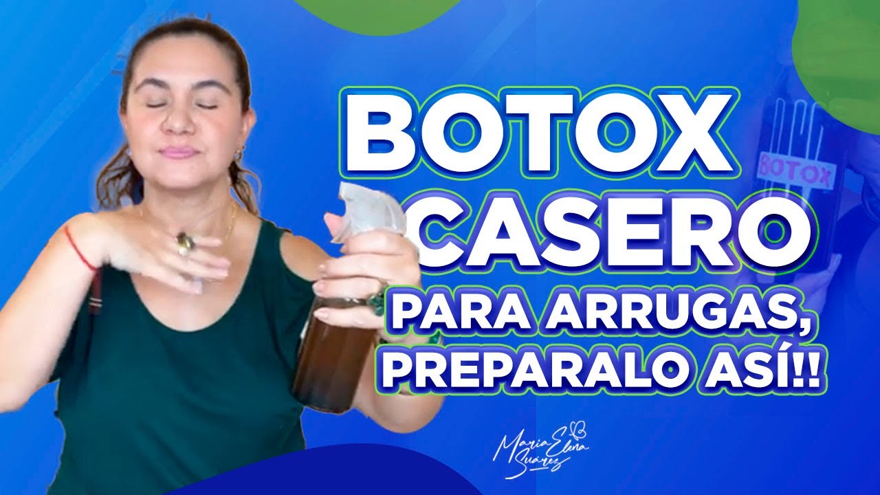 BOTOX CASERO PARA ARRUGAS, PREPARALO ASI !!