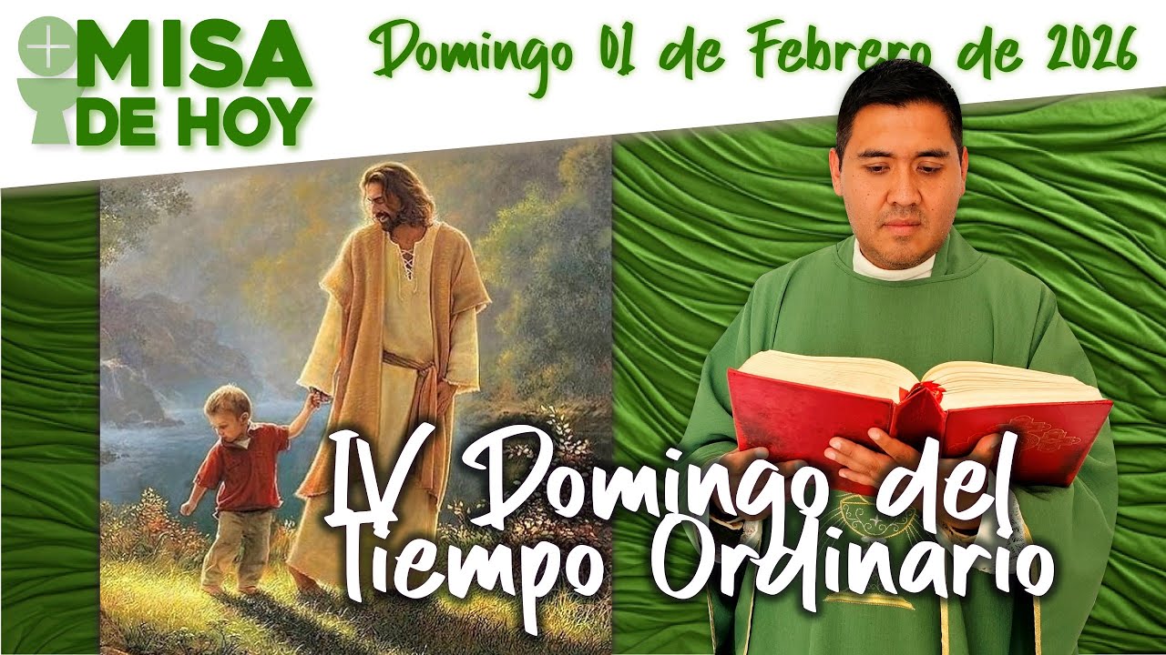 Santa Misa de Hoy Domingo 01 Febrero 2026 ✝️ Padre José Antonio ⛪️ #fe  #misadominical