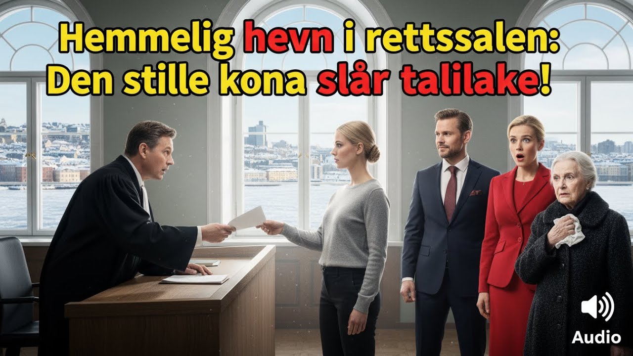 Rettssalen lo høyt da dommeren leste notatet – og ektemannen mistet alt.
