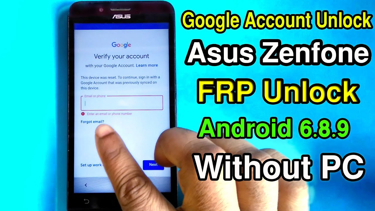 Asus Zenfone FRP Unlock  Asus Zenfone Google Account Bypass  Asus Zenfone FRP Bypass  Asus FRP 100%
