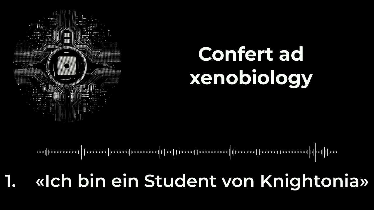 1. &laquo;Ich bin ein Student von Knightonia&raquo; feat. студенты группы ПК-03-09