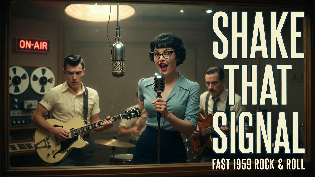Shake That Signal | Fast 1959 Rock & Roll (Live Radio Rebellion)