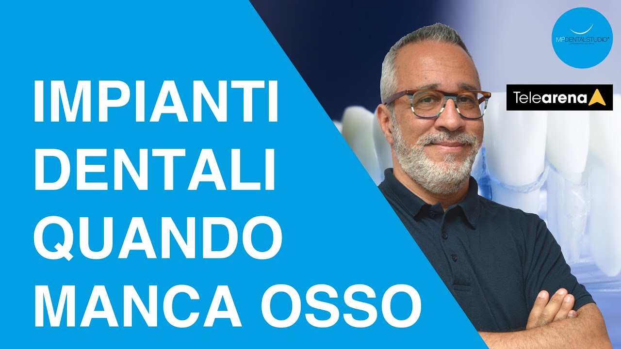Impianti dentali quando manca osso - Prof. Makarati a Dica33 - Telearena