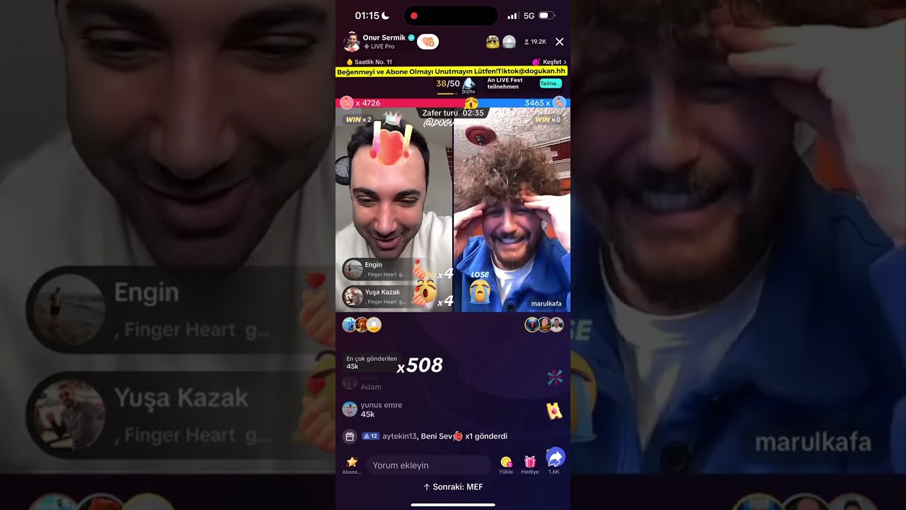 🔴 Onur Sermik 29.11.2023 (Part 3/3) Tiktok Canlı Yayın