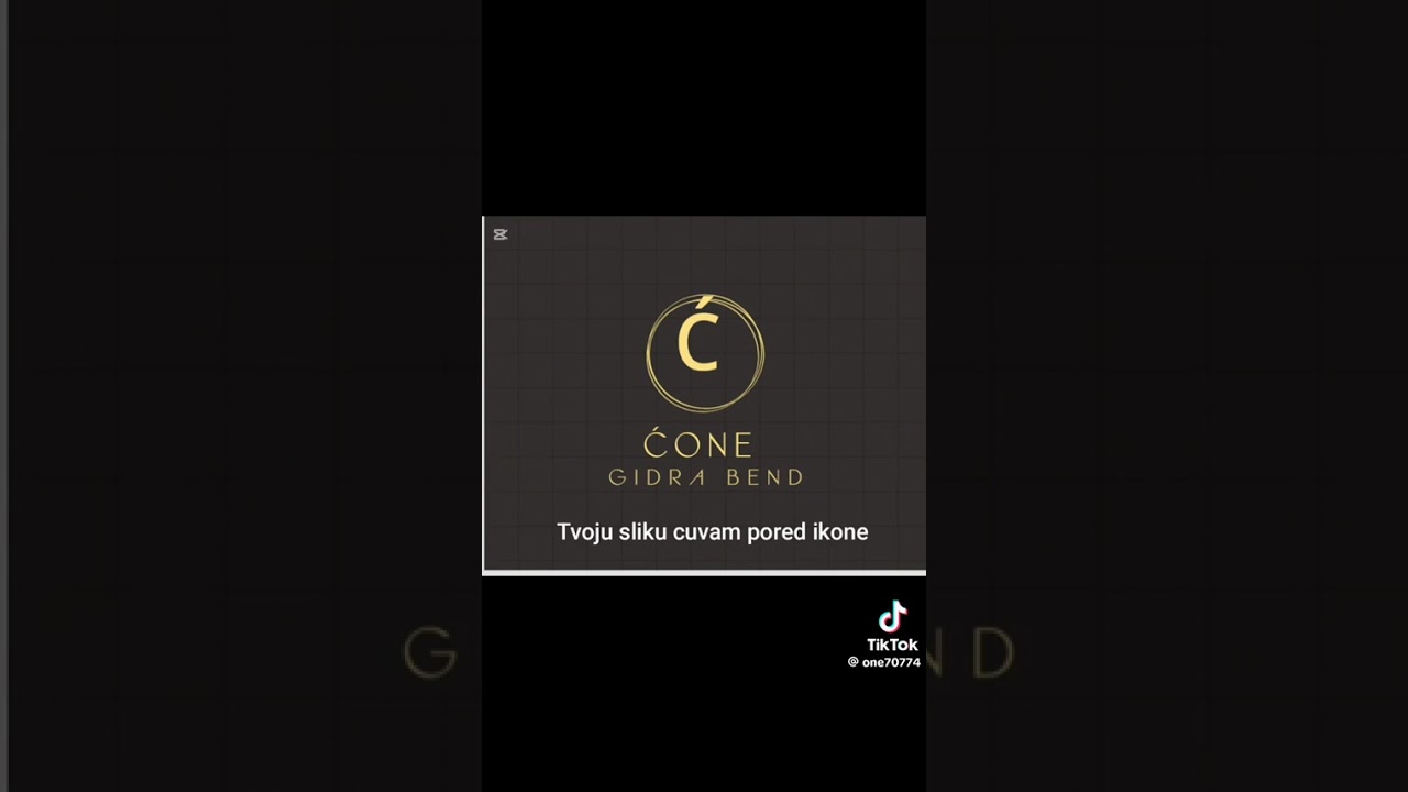 Cone i Gidra - Tvoju sliku cuvam pored ikone 