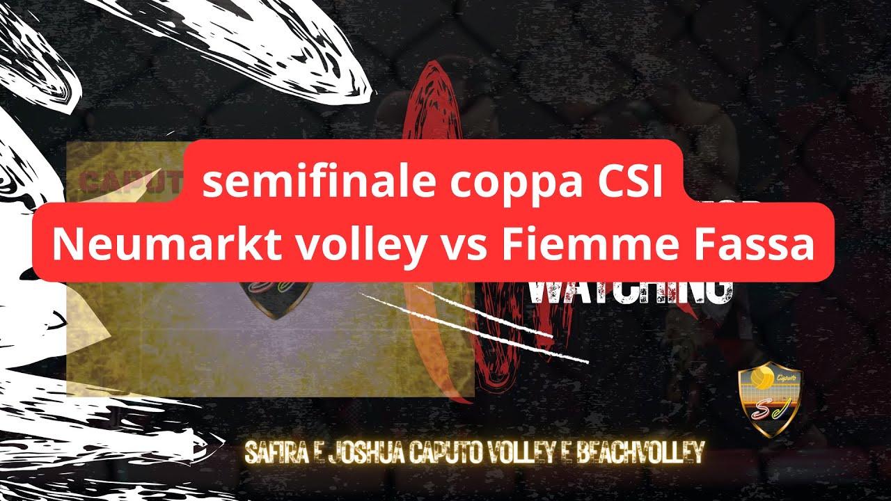 Ritorno semifinali coppa CSI Neumarkt Volley Vs Fiemme Fassa