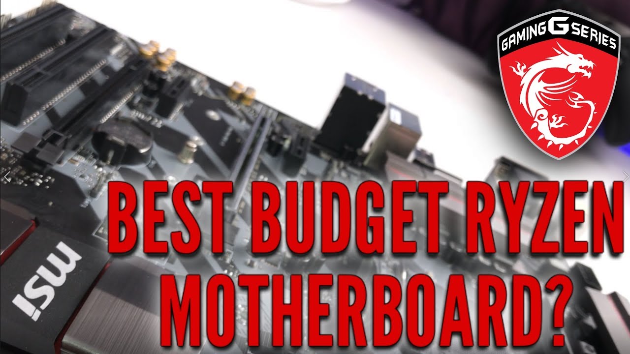 MSI B350 Tomahawk Motherboard Review - Best Budget Ryzen Motherboard?