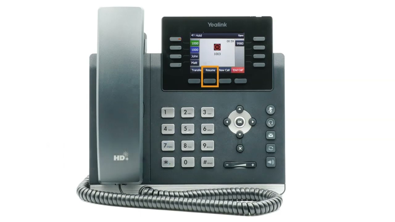 Yealink T44W user training for the NEC Univerge Blue Hosted Phone System