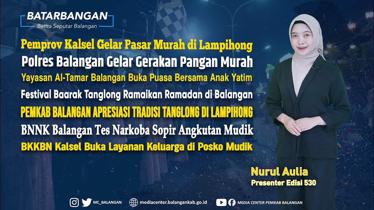 BATARBANGAN Edisi 530 - Berita Seputar Balangan