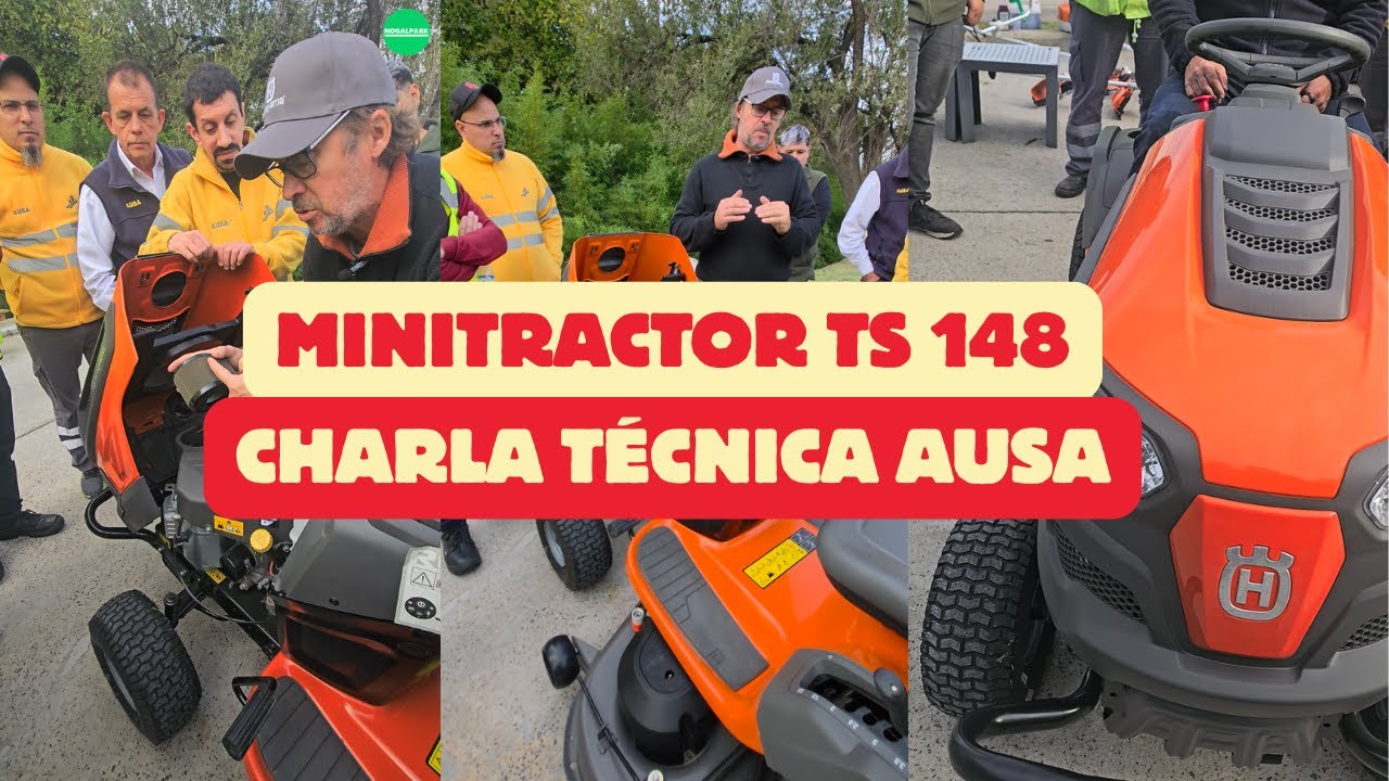 Charla Técnica Completa | Mini Tractor Husqvarna TS148 en AUSA 🚜🔧
