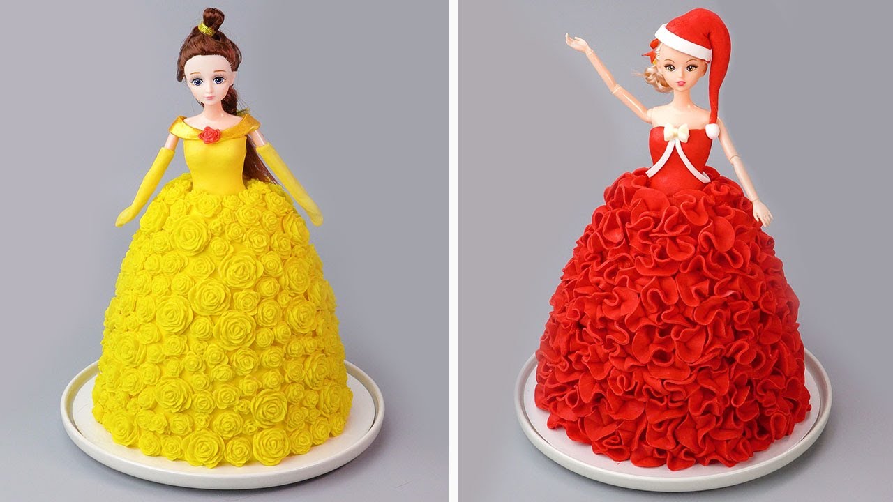 DISNEY PRINCESS 🌹 Awesome Birthday Cake Decorating Ideas | So Tasty Cake Recipes