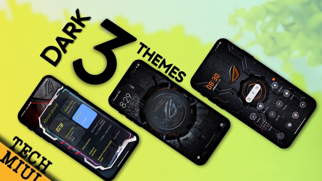 Xiaomi Premium themes | Miui 12 Customization theme | Best Miui 12 themes 2021 | Best Miui themes