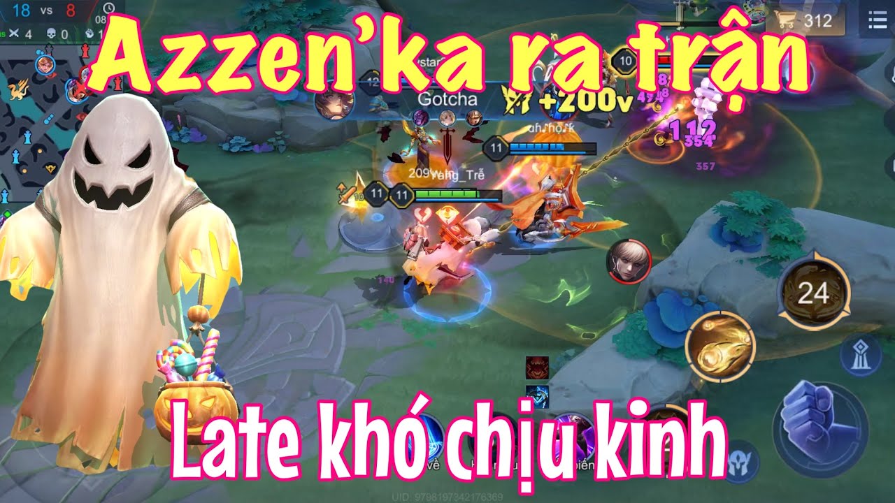 Azzen’ka rank đầu mùa thì vô tư luôn - LQMB