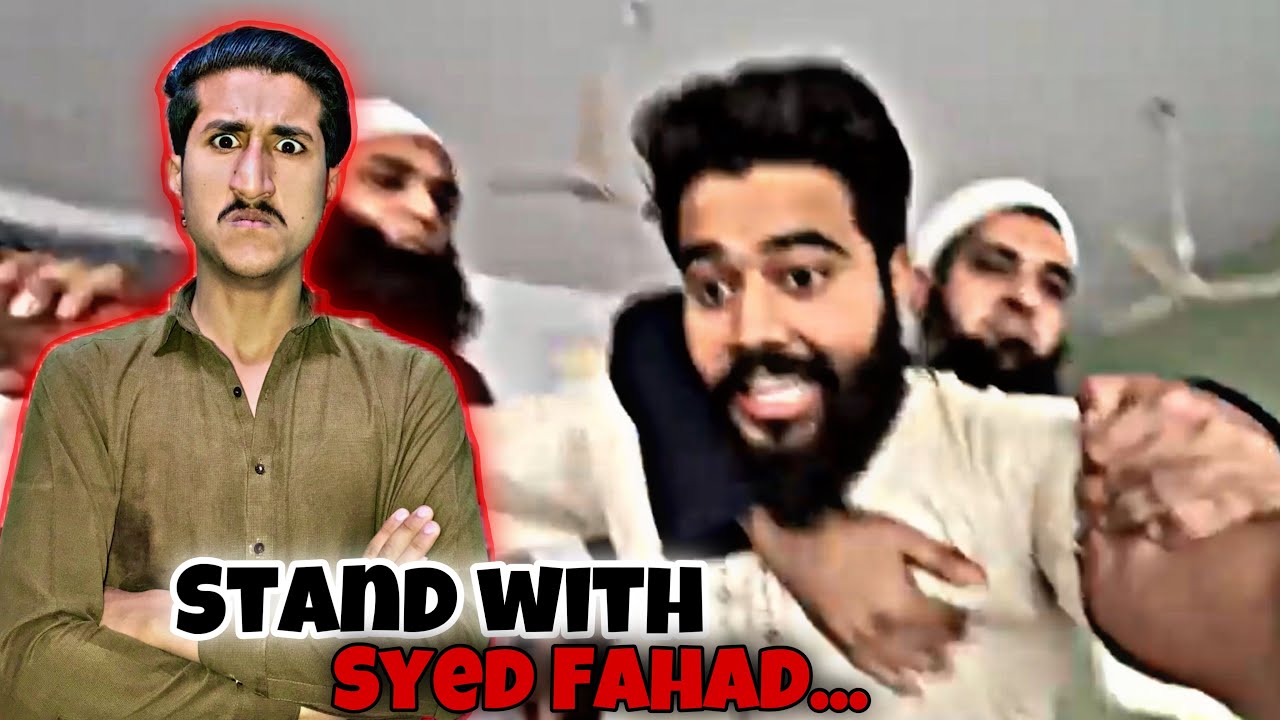 Gangster 😡 molvi 🥺 attack on syed fahad bhai 🥹 | Stand with syed fahad bhai 🔥 | 4CAbdullah 🥰
