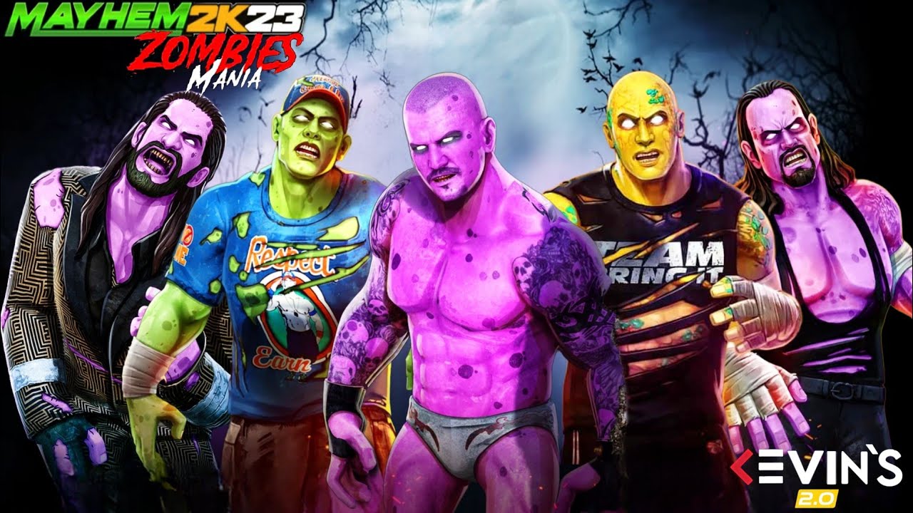 All zombie Superstar signature  finishare & super Moves  WWE MAYHEM