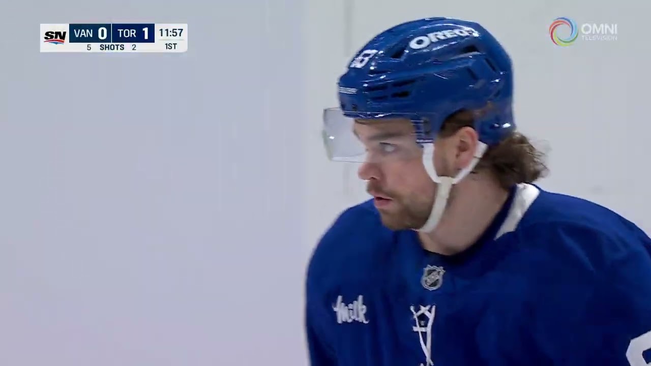 Maccelli opens scoring for Toronto | Canucks @ Maple Leafs | January 10, 2026