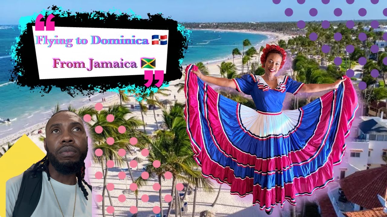 Flying to Dominica 🇩🇴from Jamaica 🇯🇲 Travel vlog. 