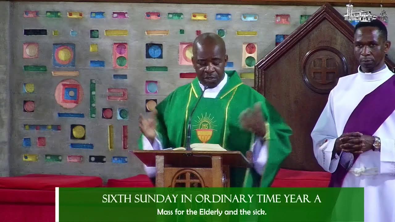 Consolata Shrine Live  15/02/2026  3:00 PM,  Mass For The Elderly and the Sick
