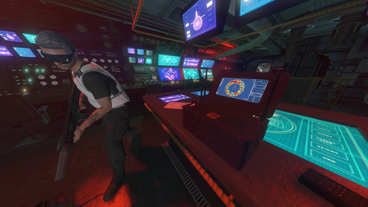 GTA online Mission sous-marin brouilleur rapide et efficace