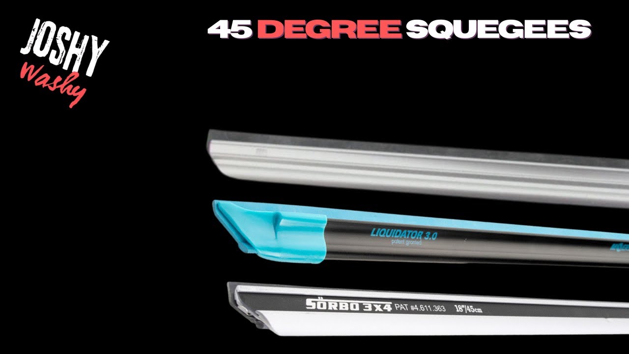 45 Degree squeegees 