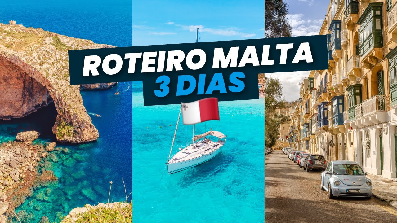ROTEIRO MALTA: O QUE FAZER EM 3 DIAS NO PAÍS 🇲🇹