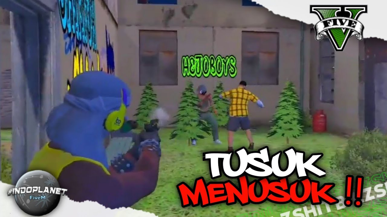 VILLOWS VS HEJOAPES ( ADU TUSUK DILADANG ) - GTA V ROLEPLAY #indoplanet