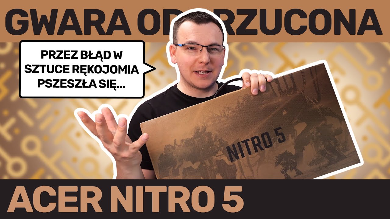 GWARANCJA ODRZUCONA…Nie popełniaj tego błędu! Acer Nitro 5 z i7-10750H ZGASŁ
