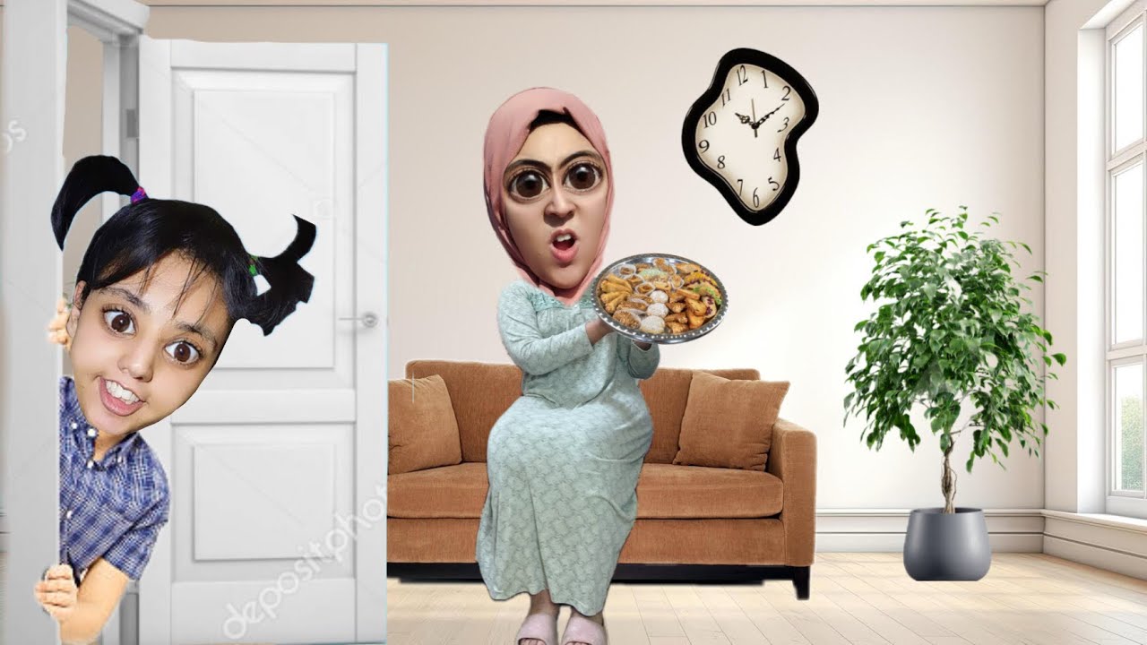 ام هدى جاو عندها صحاباتها 🧕🏻و لكن سارة شوهاتها😨