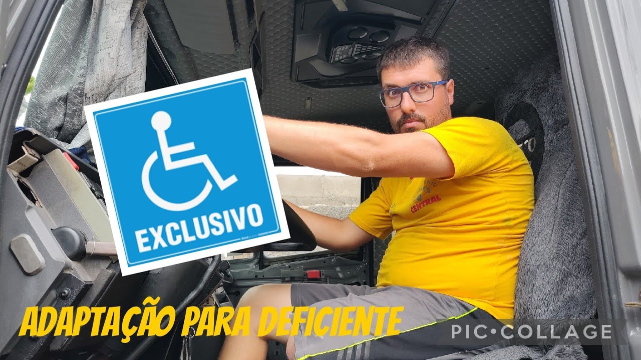 Instalando a adaptação da embreagem para deficiente físico