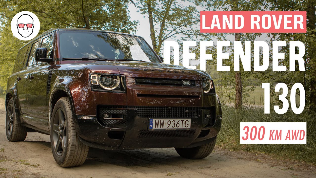 Land Rover Defender 130 i6 P300 8os test PL Pertyn Ględzi
