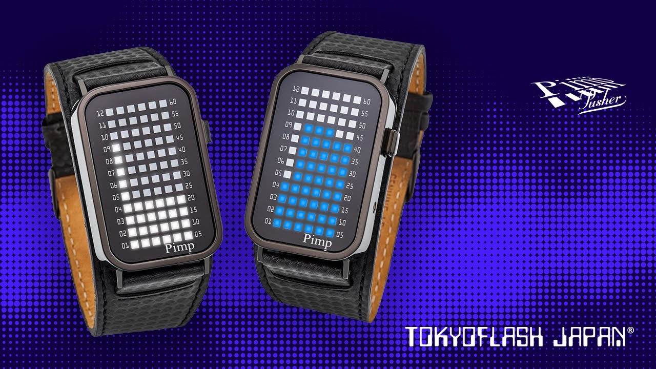 Pimp P2 Pusher LED Watch | Tokyoflash Japan